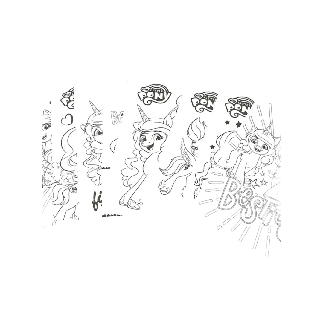 مجموعة تلوين مع مقلمة معدنية - FK-MLP-2204