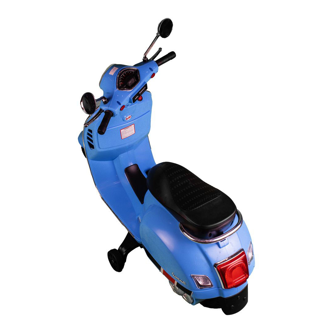 موتسكل اطفال كهربائية - أزرق - Q-618