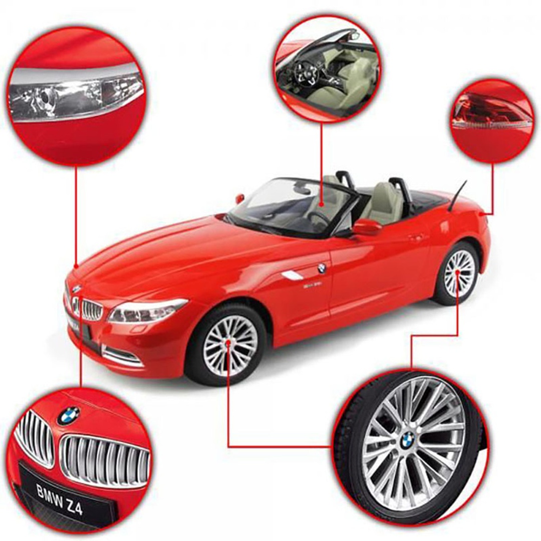 سيارة بي إم دبليو Z4 مع ريموت تحكم 1:12 بوصة - أحمر - 40300