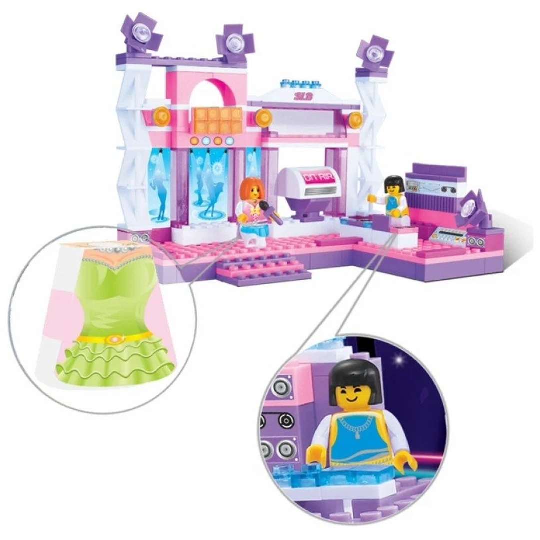 مكعبات مسرح الغناء - 176 قطعة - M38-B0252