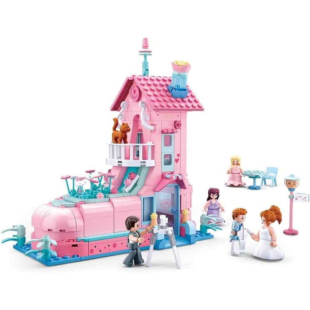 مكعبات غرفة الزفاف - 398 قطعة - M38-B0770