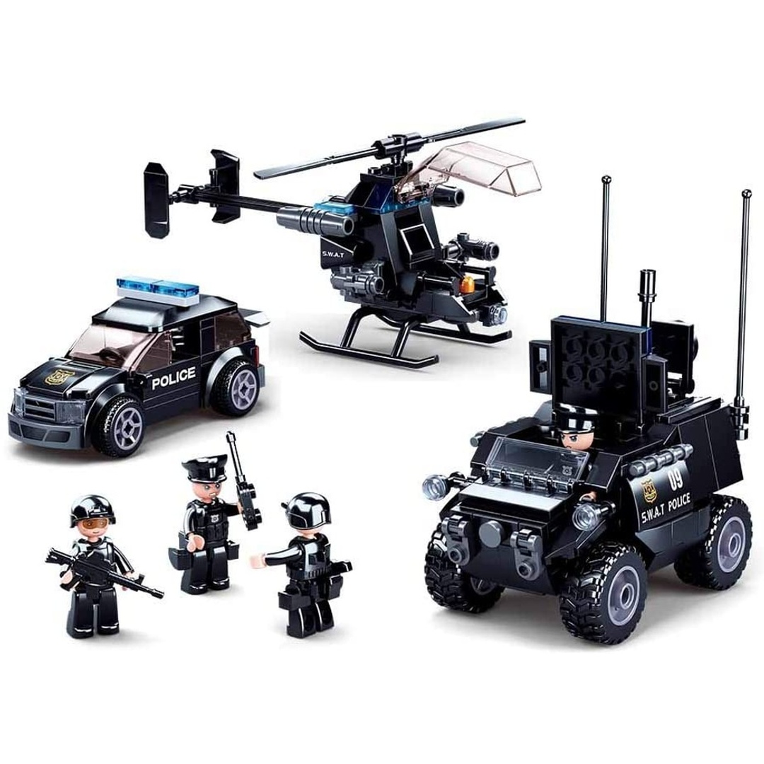 بلوكات مطاردة الشرطة - 469 قطعة - B0809
