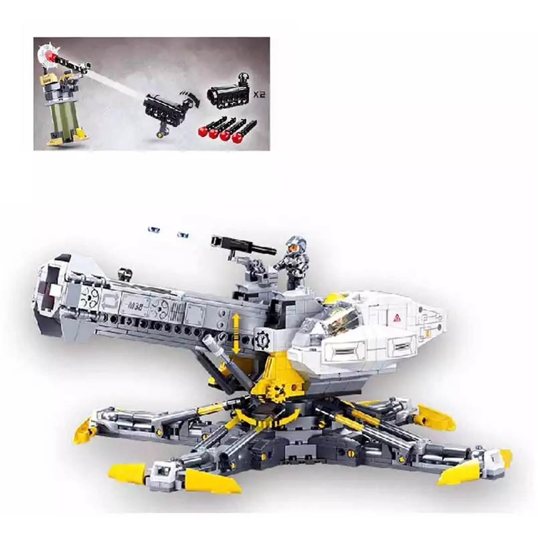 مكعبات الحرب الدفاعية لقاعدة دونغشان - 1352 قطعة - M38-B0999