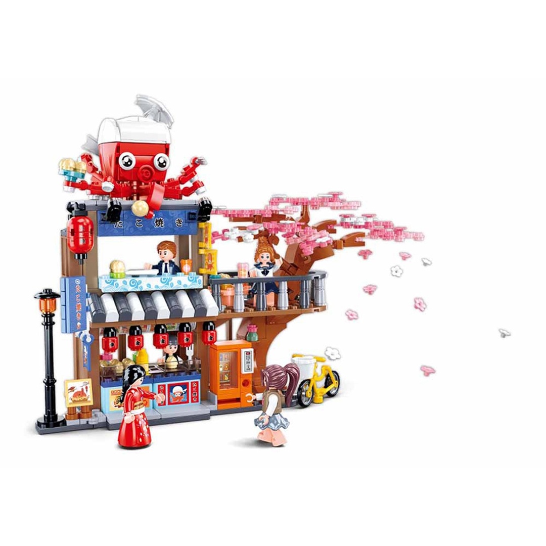 مكعبات متجر تاكو ياكي الرئيسي 548 قطعة - M38-B1019