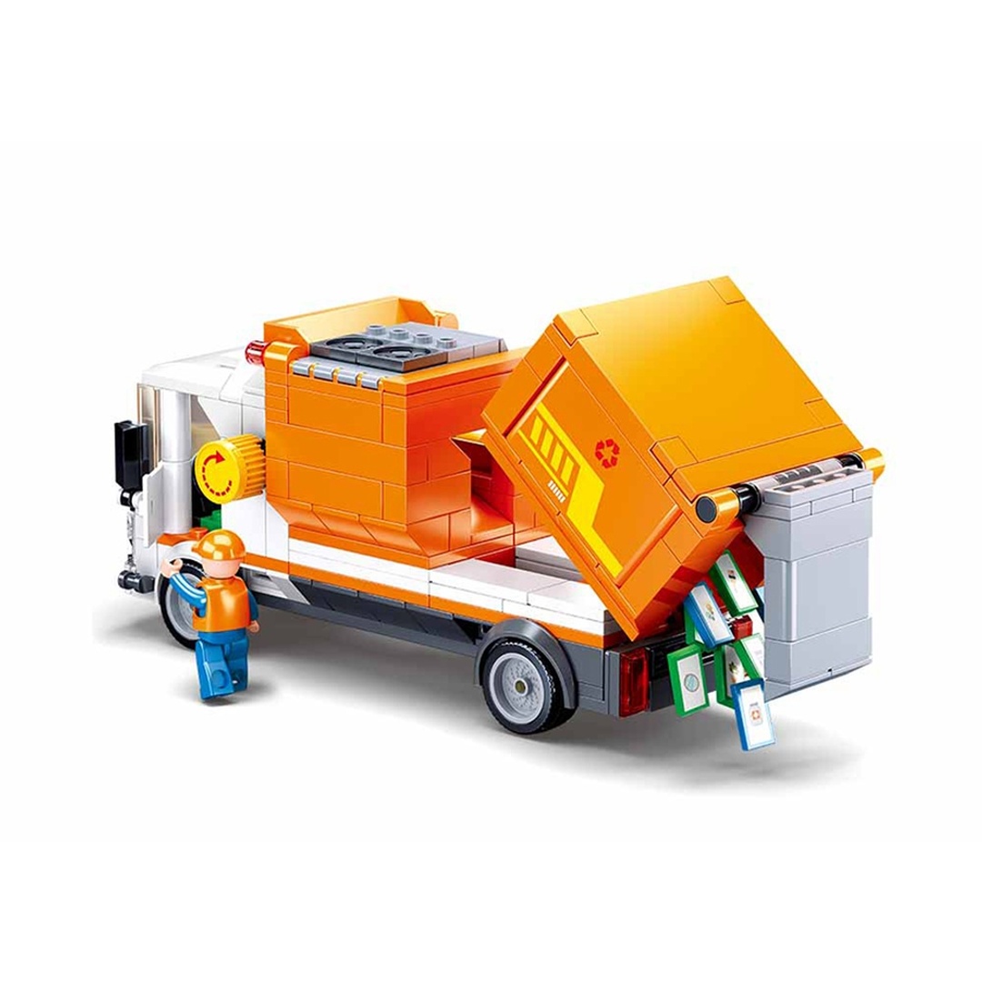 مكعبات شاحنة القمامة - 326 قطعة - M38-B1066