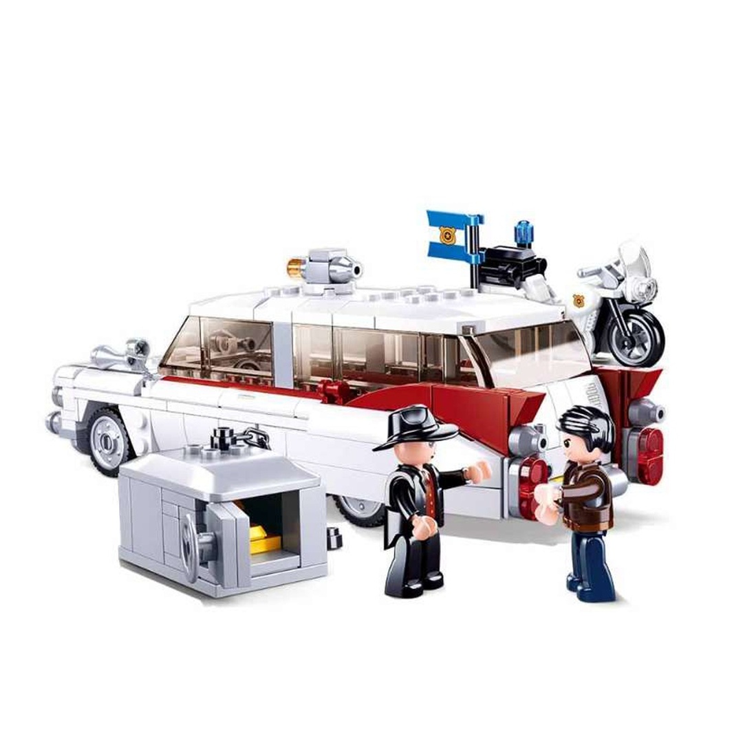 مكعبات سيارة اللصوص الأمريكية - 411 قطعة - M38-B1099