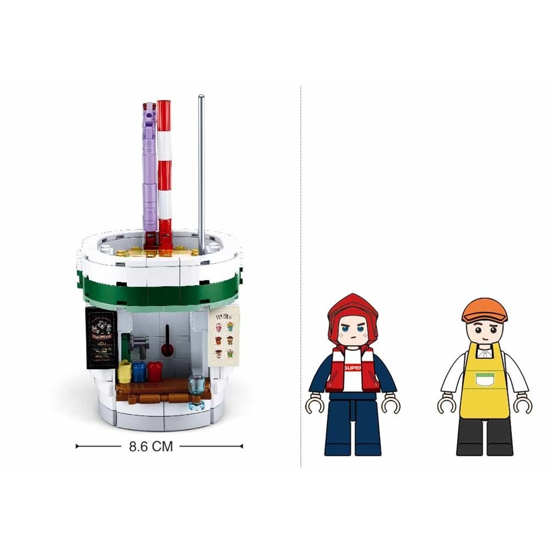 مكعبات متجر المشروبات - 289 قطعة - M38-B0705D