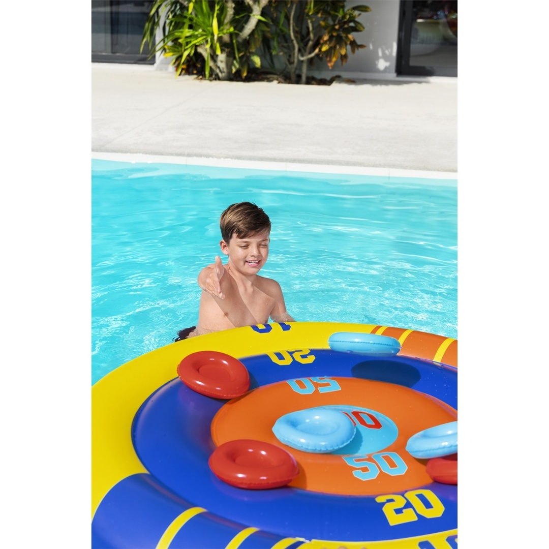 رمي الأطباق مع الهدف القابل للنفخ 140 سم - 52566