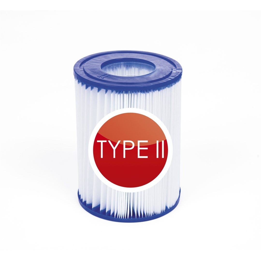 حمام سباحة ضخم كامل مع مضخة تصفية - 396x84 سم - 57376