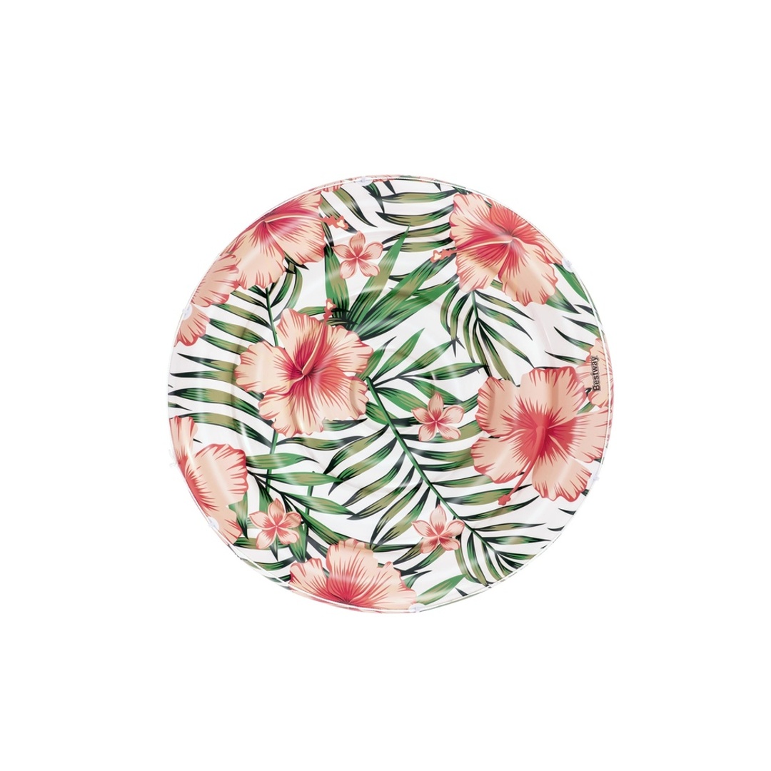 مرتبة دائرية بأشكال ورود 158 سم - 43410