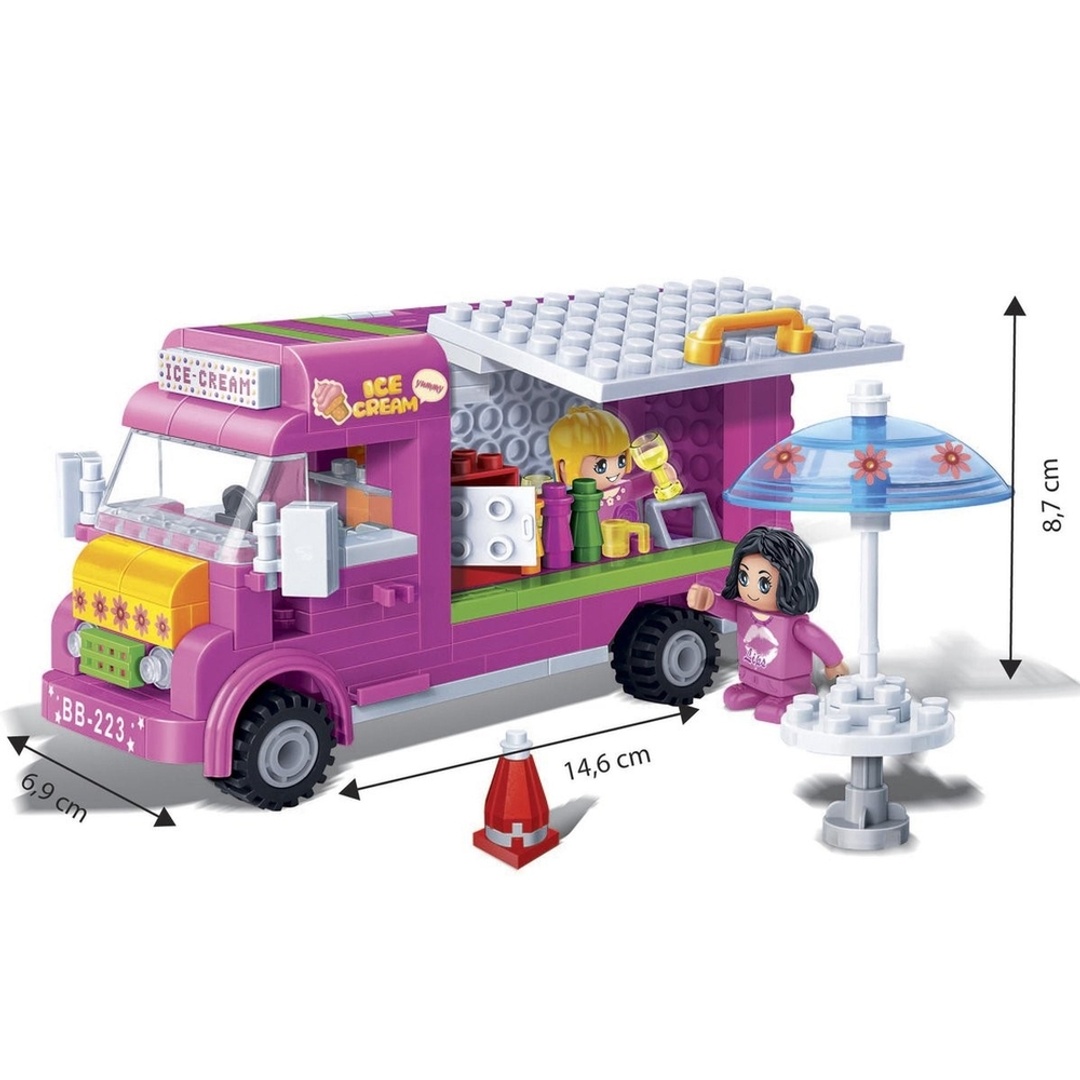 بازل مقطورة الأيس كريم - 223-قطعة - 6117