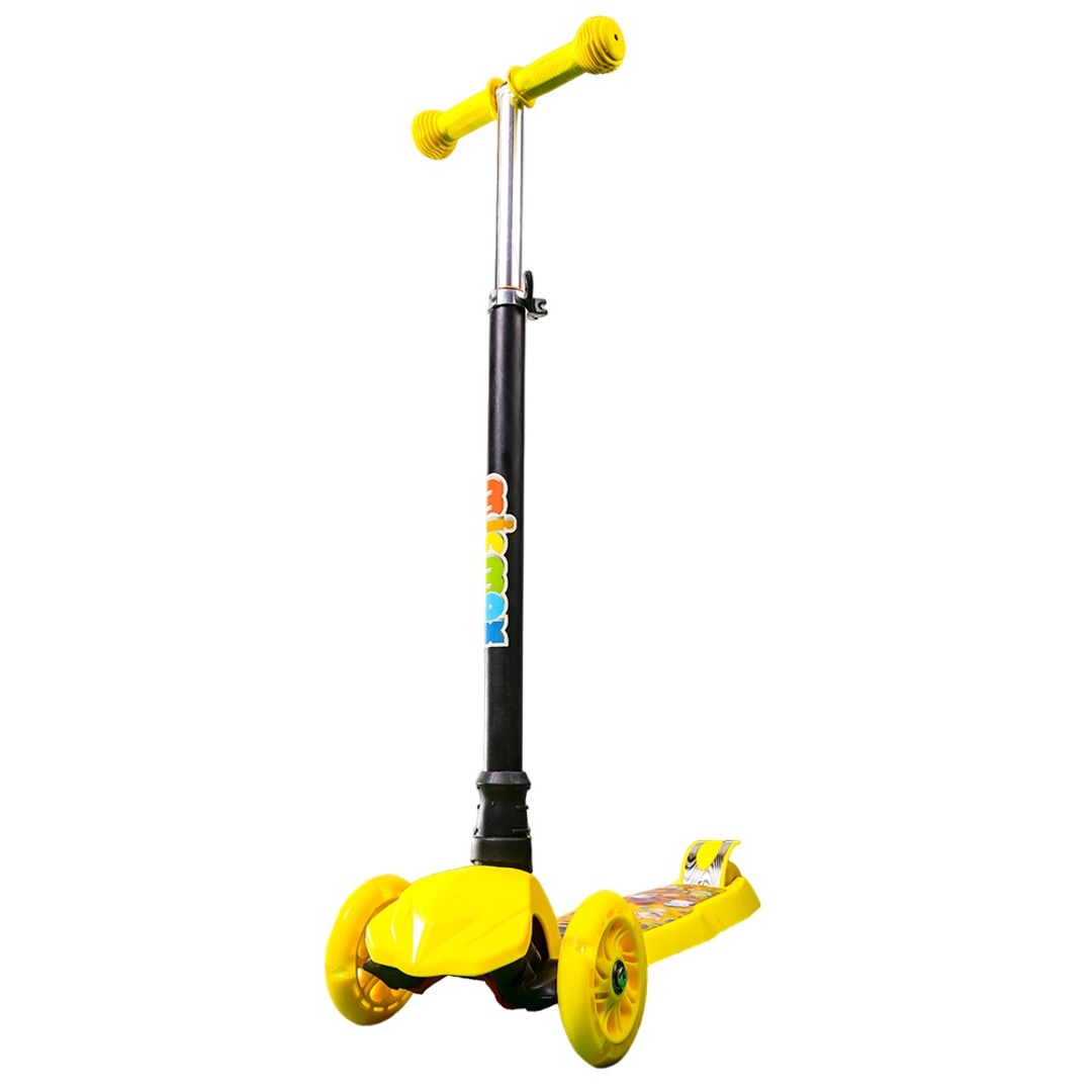 سكوتر أطفال بثلاث عجلات باللون الأصفر - MG-05