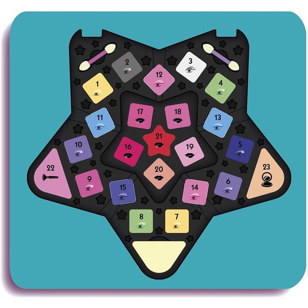 مكياج النجوم للبنات مع الأكسسوارات - 18604