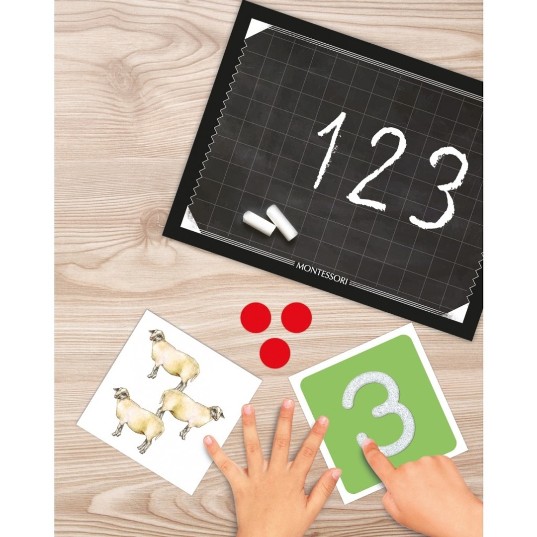 لعبة مونتيسوري الأرقام التعليمية - 61889