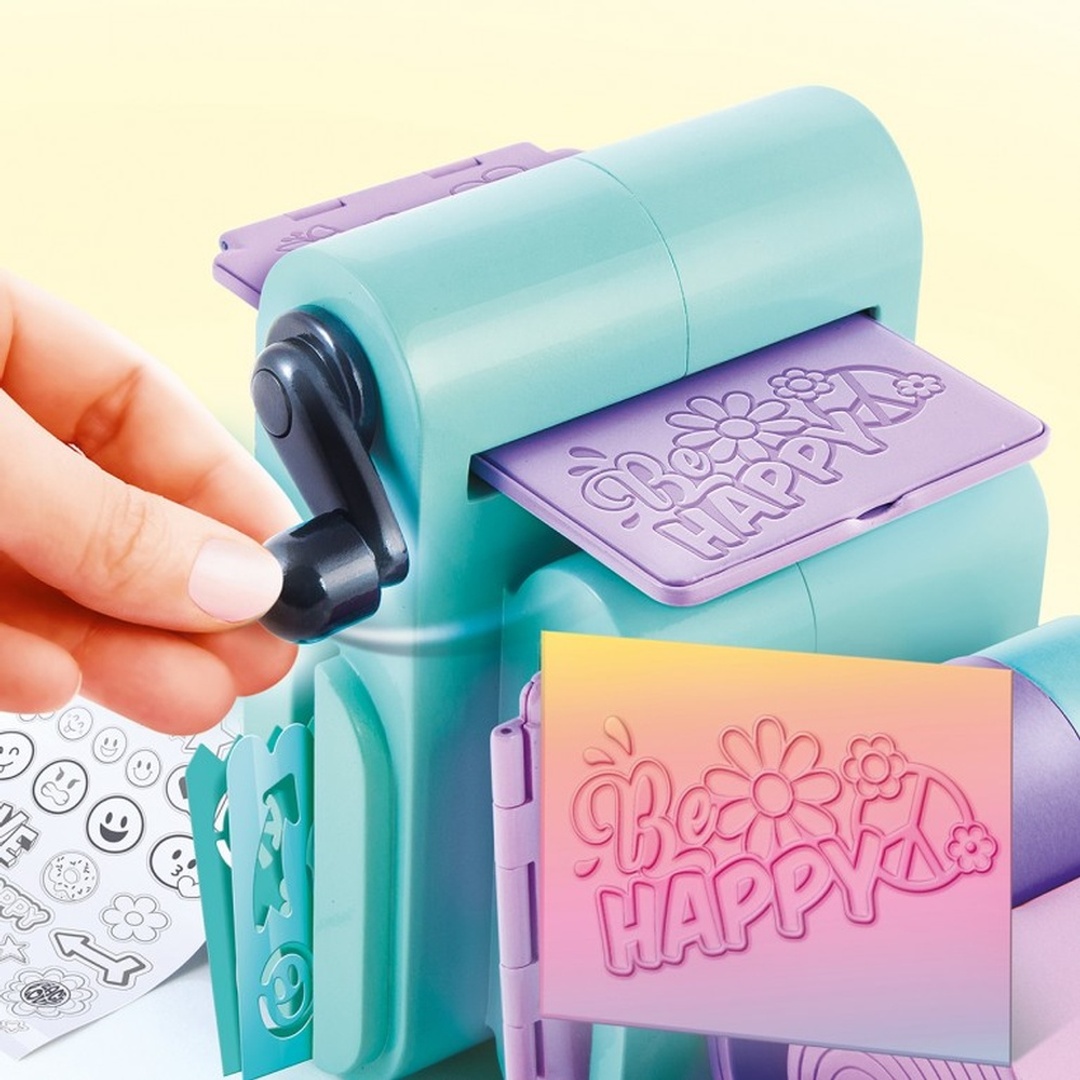 ماكينة 3 في 1 لصناعة الأستيكرات مع التلوين - OFG275