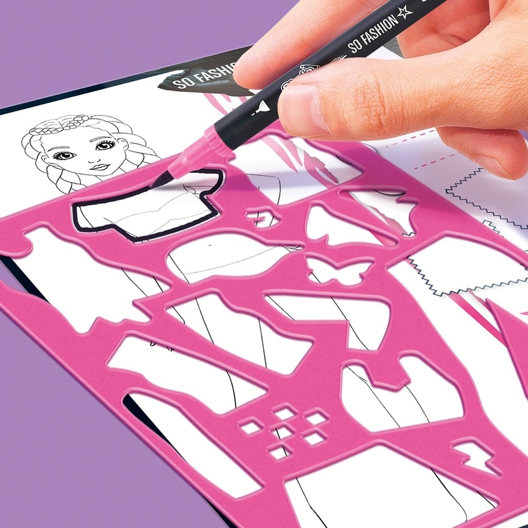 تصميم و تلوين شخصيات كاملة للبنات - OFG285