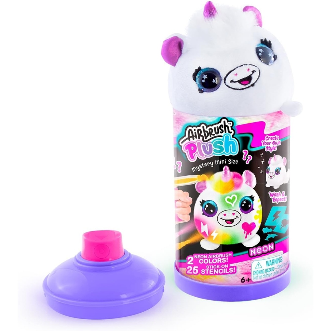 علبة طلاء بخاخة نيون مع لعبة صغيرة عشوائية - AIR020