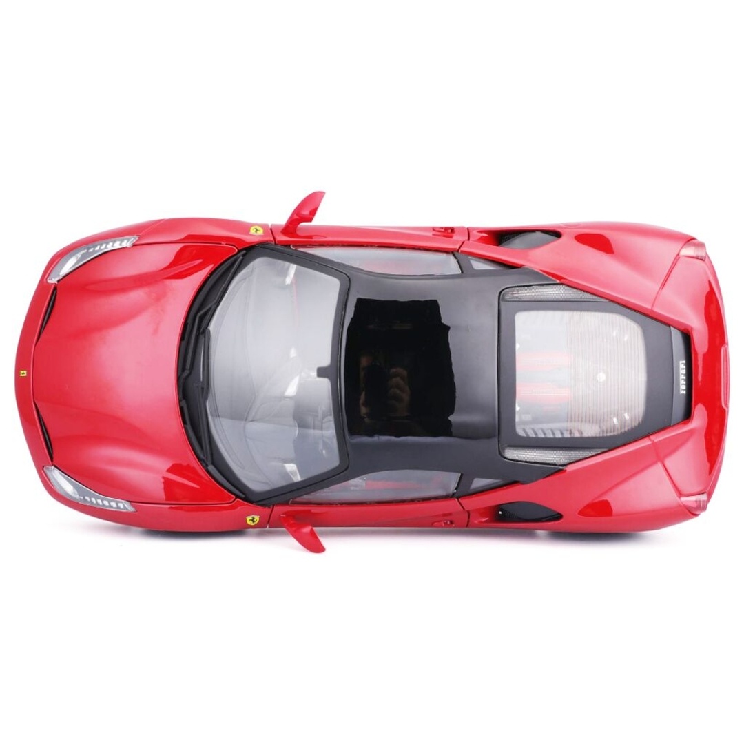 سيارة فيراري 488 1/18 معدنية - 16905