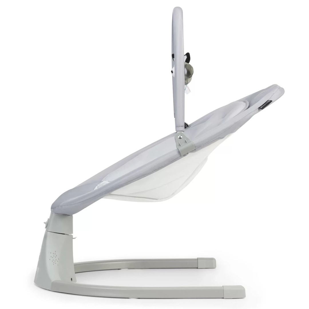 كرسي هزاز للأطفال مع الالعاب رصاصي - 15668