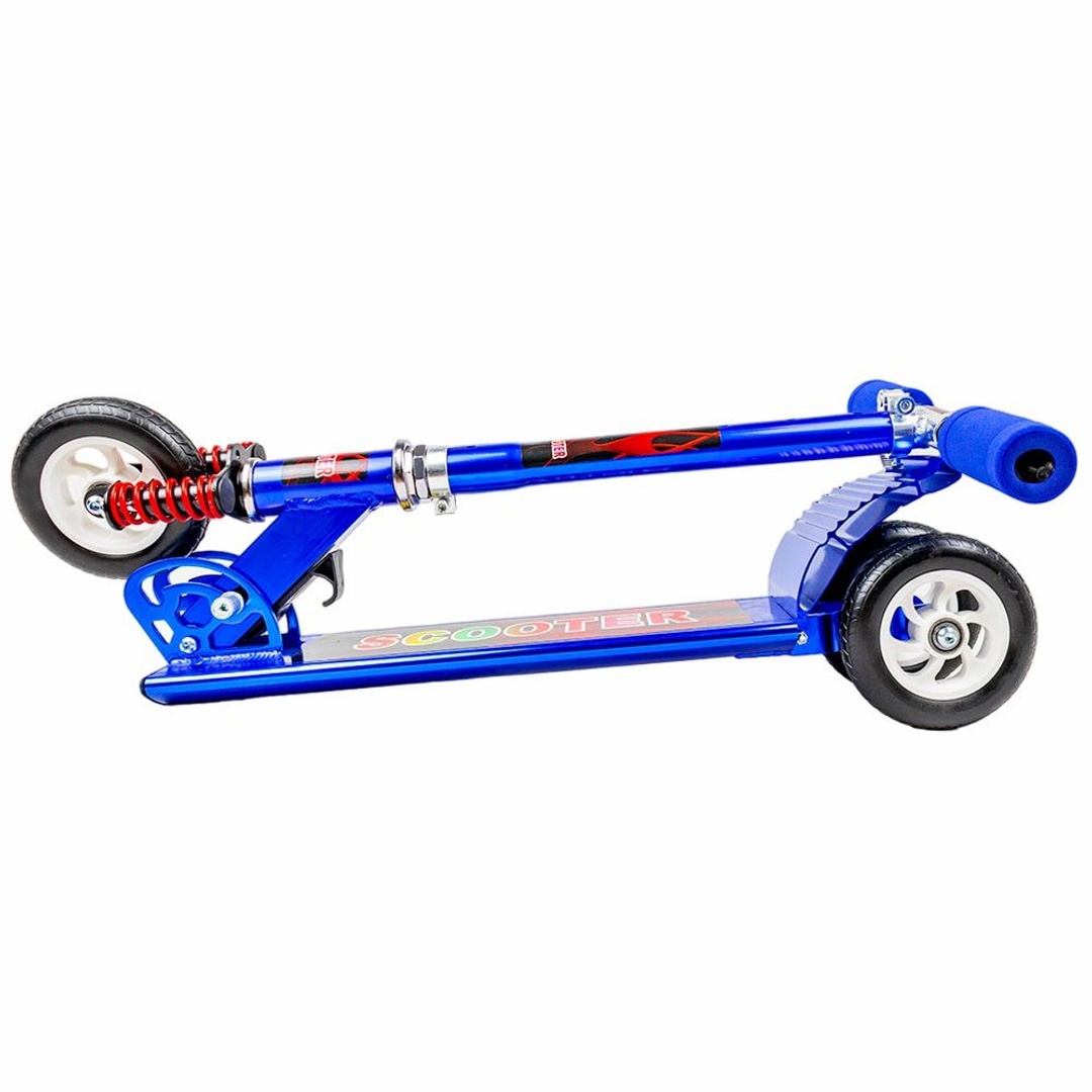 سكوتر اطفال قابل للطي المونيوم - ازرق - 232B