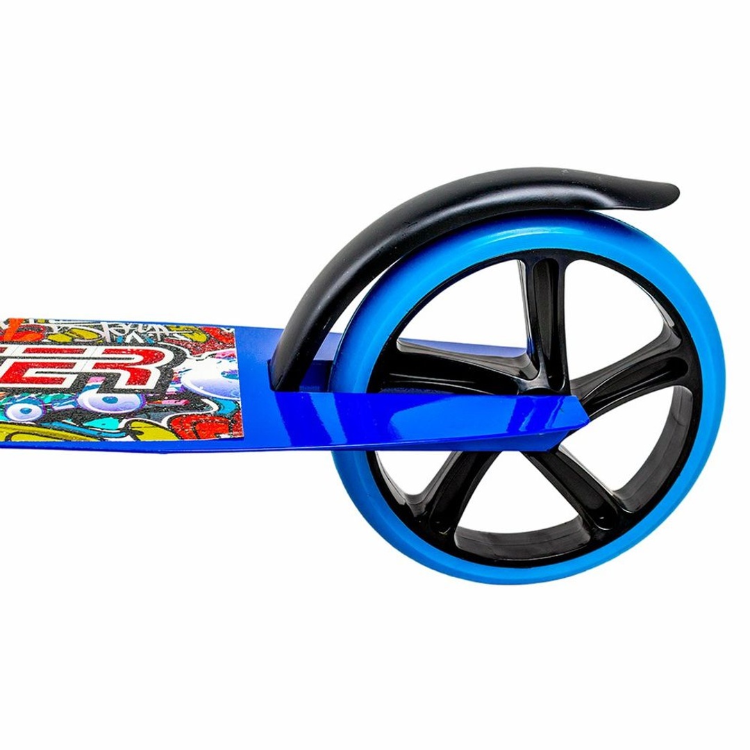 سكوتر اطفال قابل للطي المونيوم - ازرق- 673