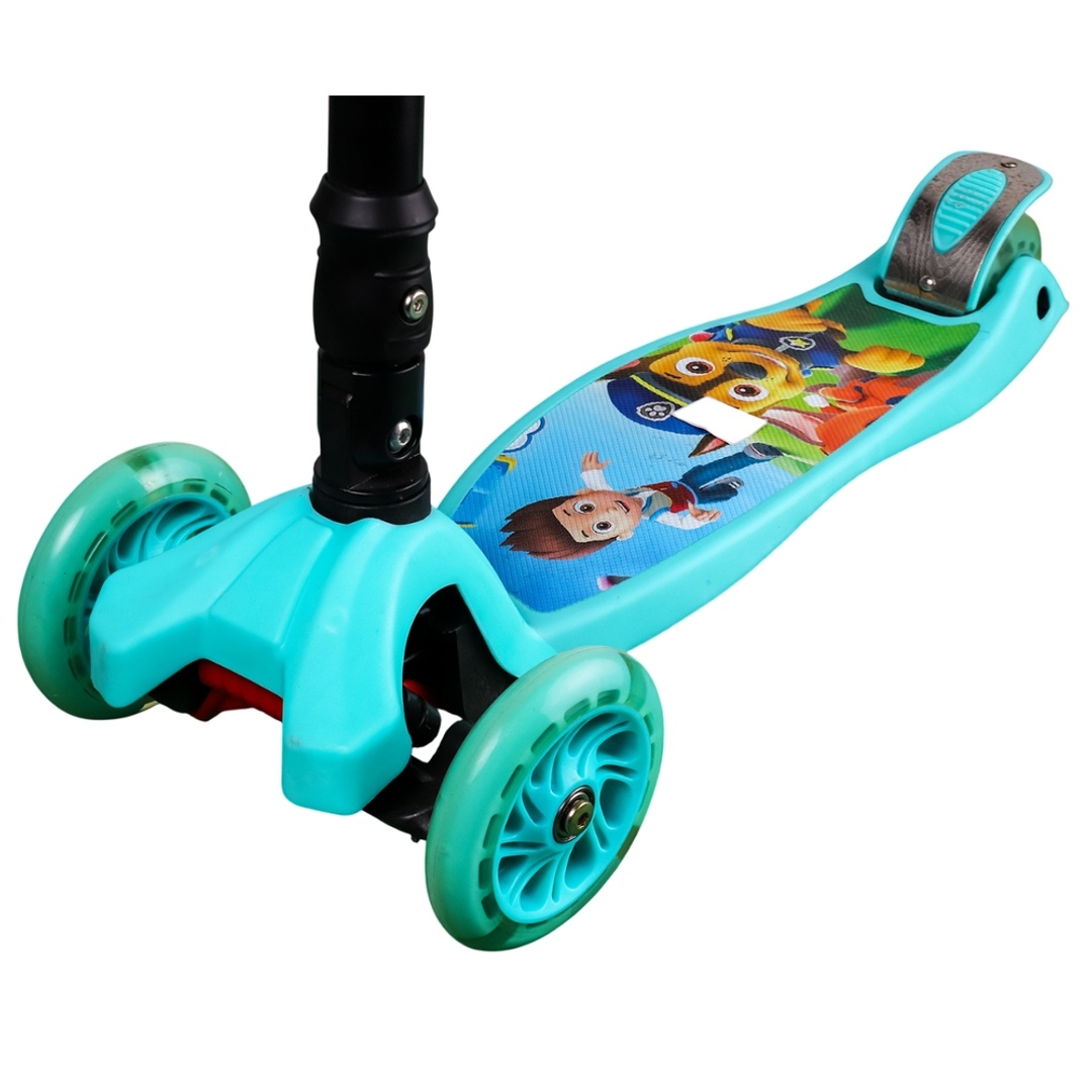 سكوتر باو باترول قابل للطي مع عجلات مضيئة - 316A