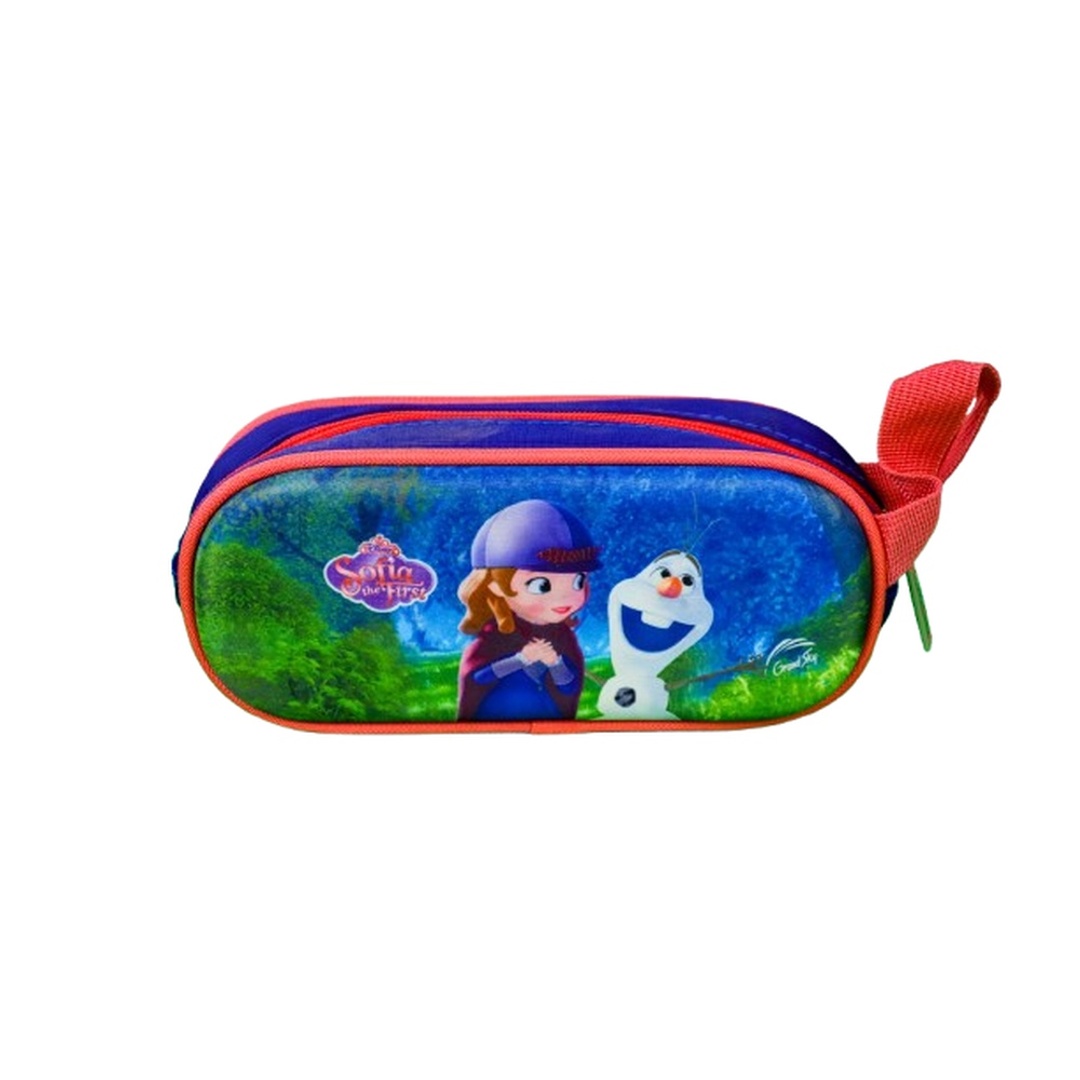 شنطة ظهر مدرسية صوفيا مع حقيبة صغيرة ومقلمة - GS16-B