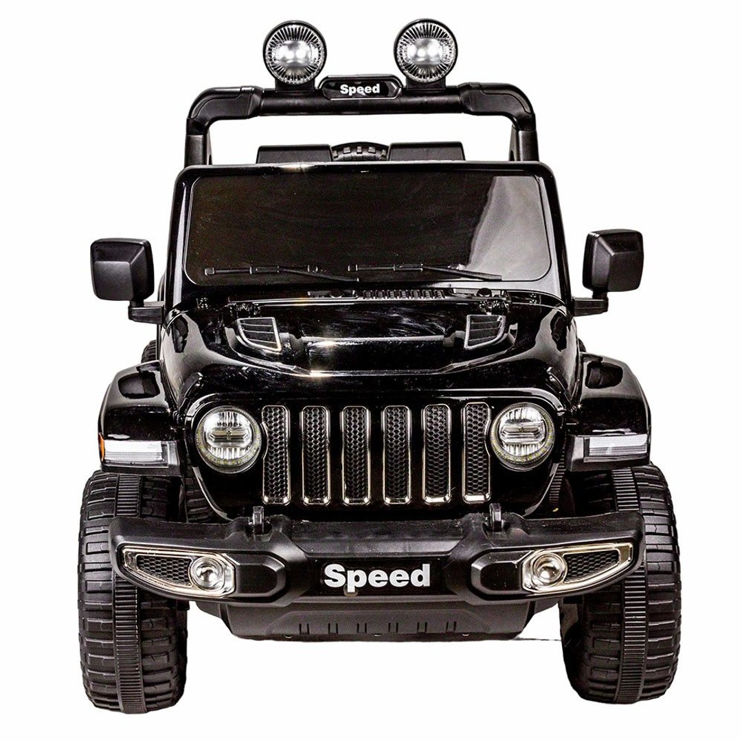 عربية جيب كهربائية للأطفال - اسود - FT938