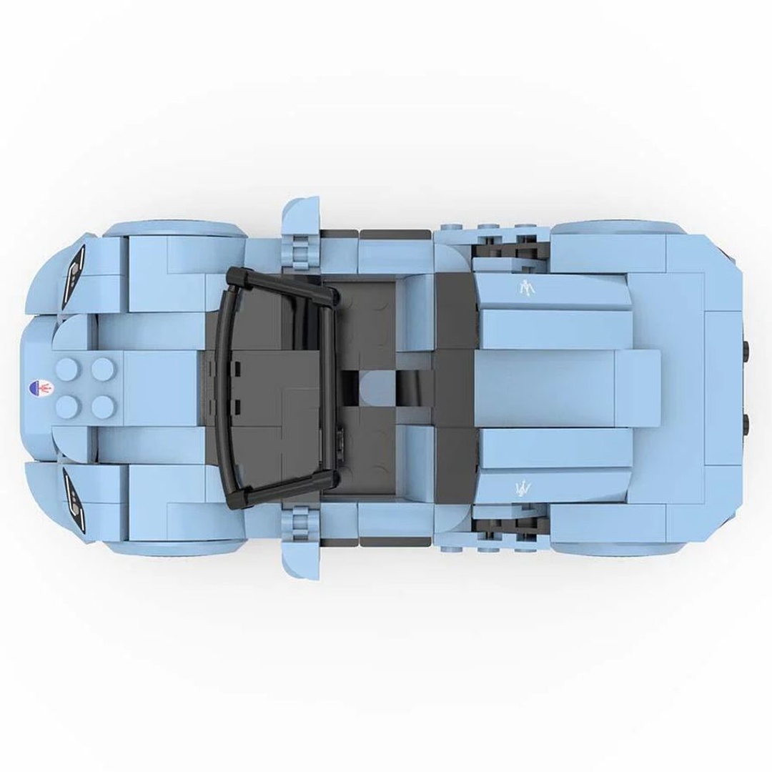 طقم بناء سيارة مازيراتي MC20 1:30 - 370 قطعة - 10210