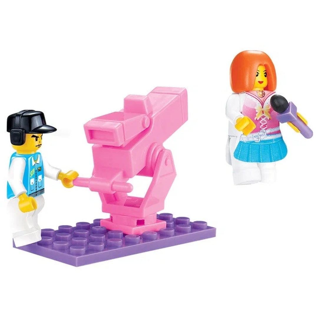 مكعبات مسرح الغناء - 176 قطعة - M38-B0252