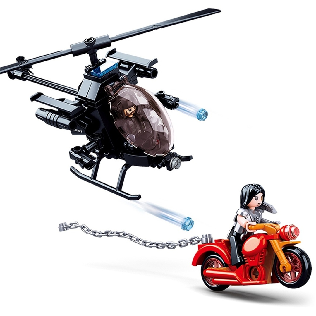 بلوكات دورية الشرطة 373 قطعة - M38-B0772