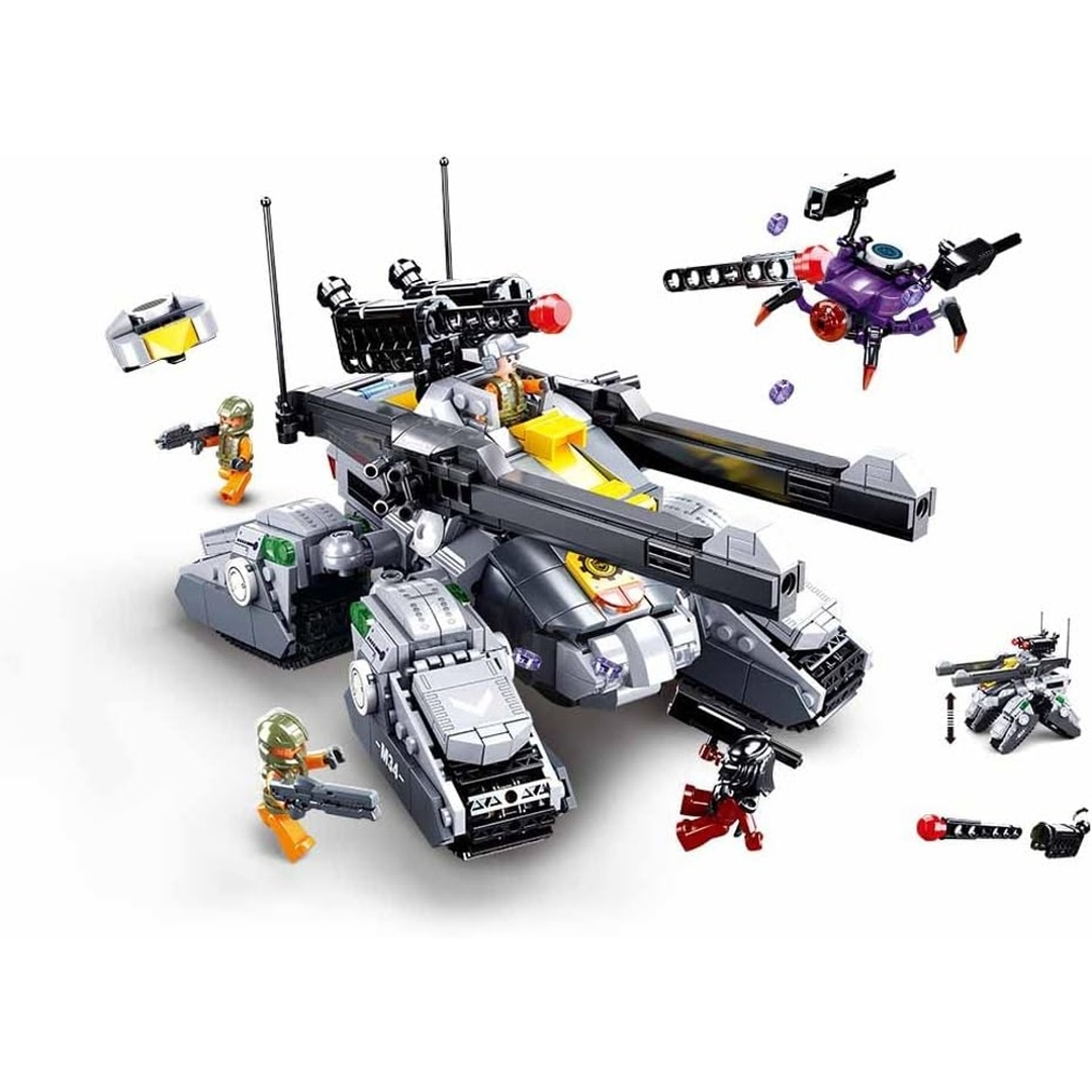 مكعبات اله المدافع و الصواريخ القتالية - 939 قطعة - M38-B0998