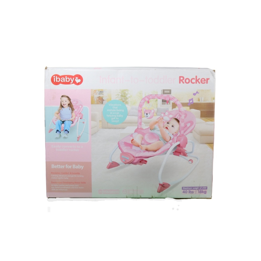 كرسي هزاز للأاطفال مع العاب بشكل دببة - 68141