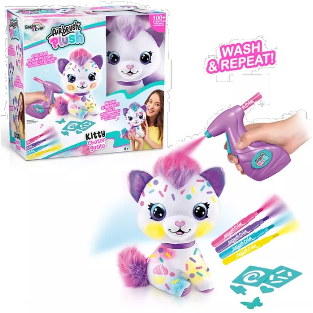 قطة فرو قابلة للتزيين و التلوين - OFG272