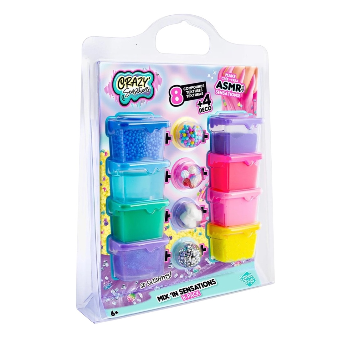 مجموعة صلصال بعلب 8 قطع مختلفة - CCC029