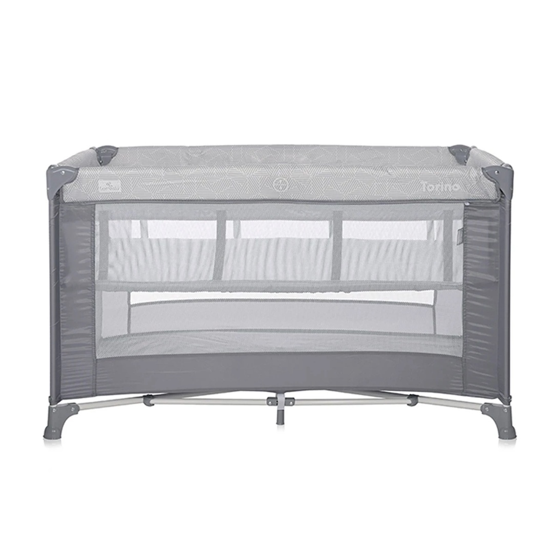 سرير اطفال تورينو بطبقتين - رصاصي - 1008046