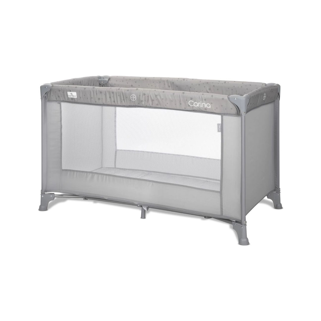 سرير اطفال كارينا بطبقة واحدة - رصاصي - 1008066