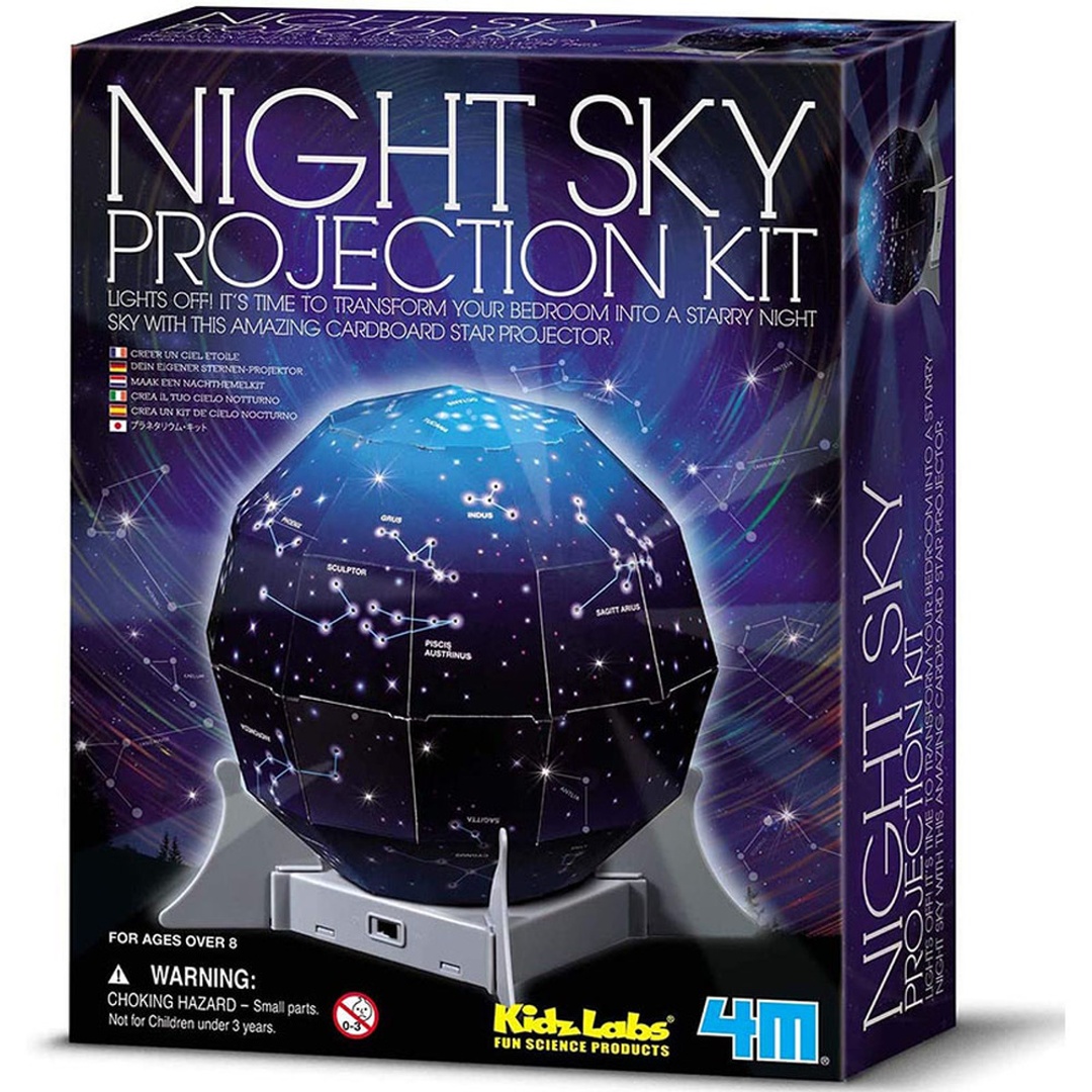 4M Blue Night Sky Projection Set for Kids