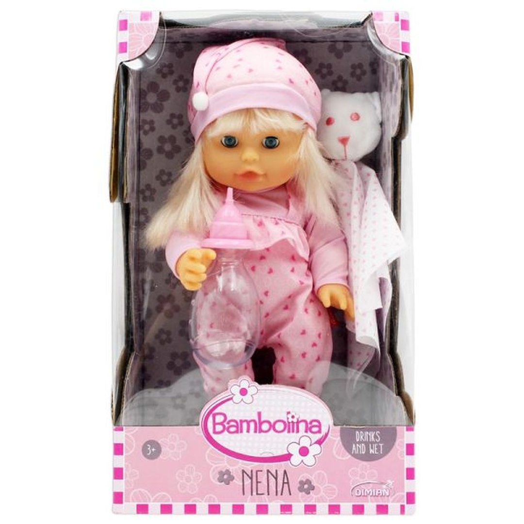 الدمية نينا التي تشرب و تبلل ملابسها مع الإكسسوارات - BD134