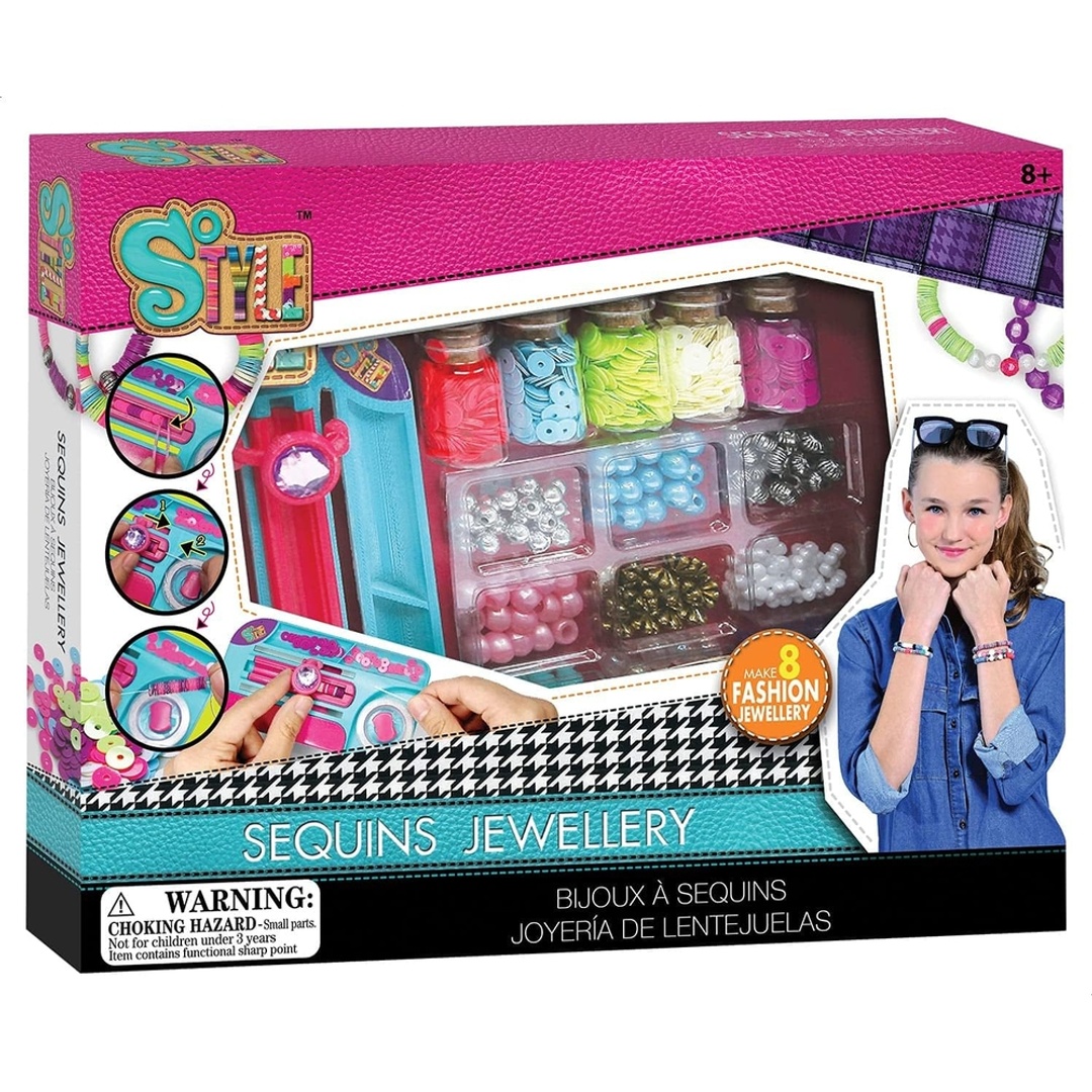 لعبة صناعة و تصميم الأسورة المختلفة من الخرز - T08194-A-B