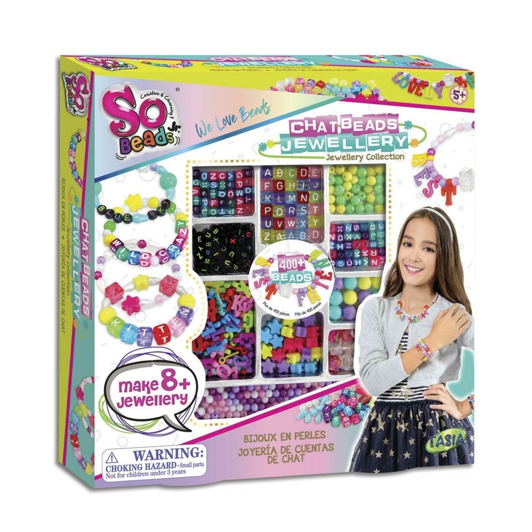 صندوق صناعة أساور الحروف بالخرز - T08254-A-A