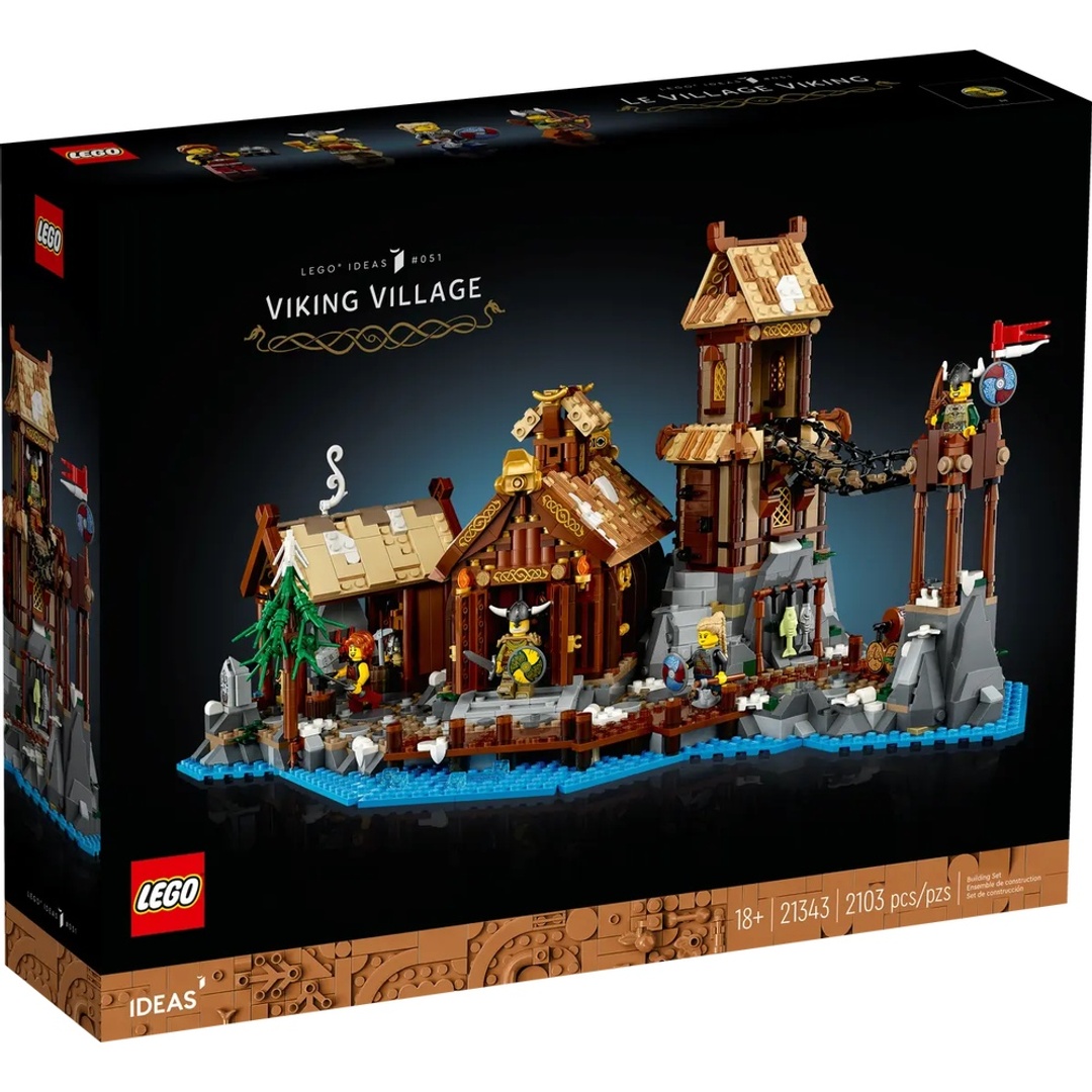 LEGO 21343 Viking Village Building Set 2103 Pieces