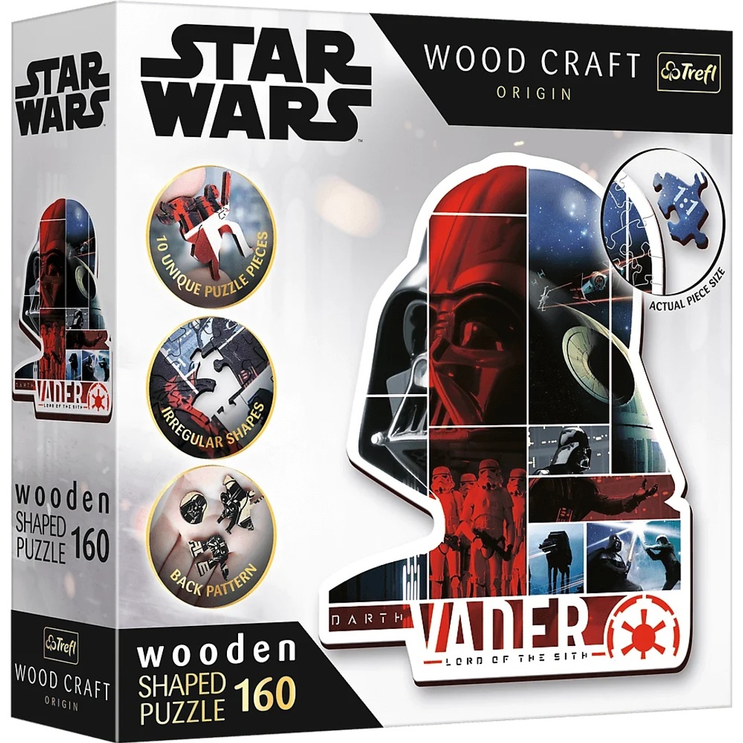 Star Wars Darth Vader Wooden Puzzle 160 Pieces - Trefl