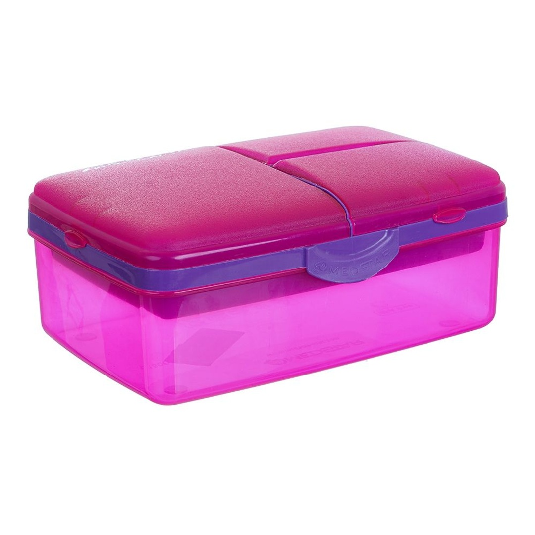 صندوق لانش بوكس 1500 مللي وردي - 7745