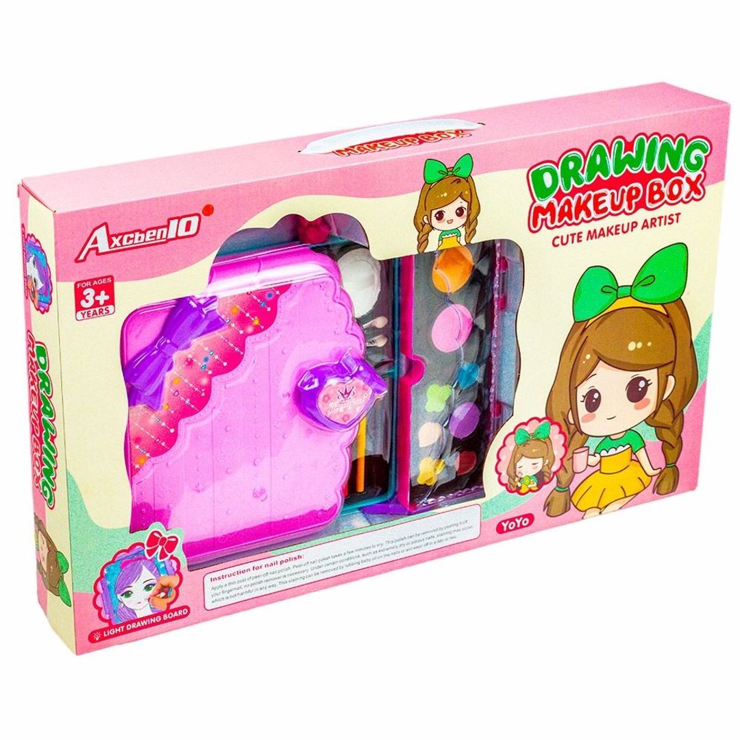 مكياج للبنات مع كتاب تلوين - 1904