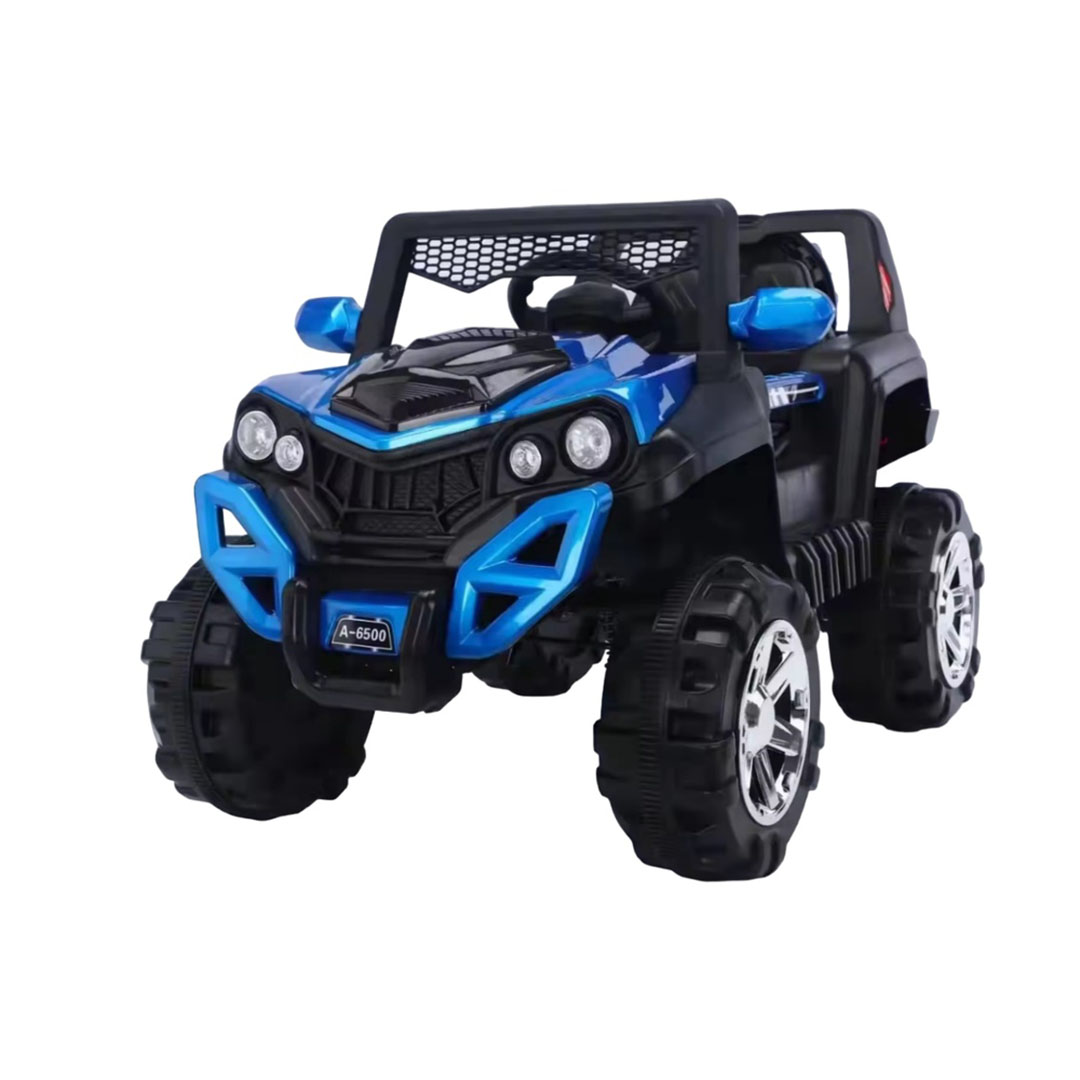 عربية اطفال كهربائية مع ريموت تحكم - أزرق - Y-MB6500P