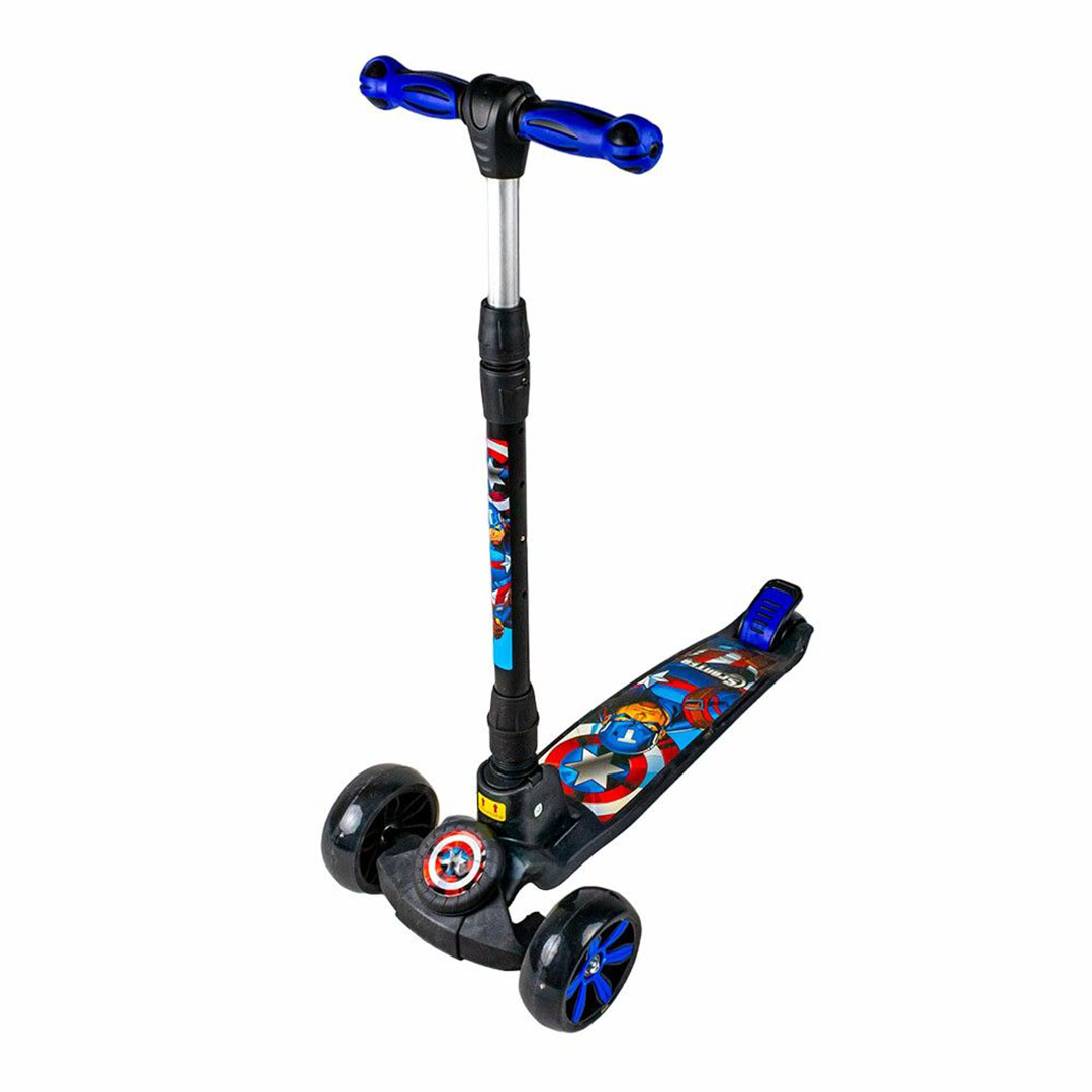 سكوتر اطفال قابل للطي - أزرق - Q-918