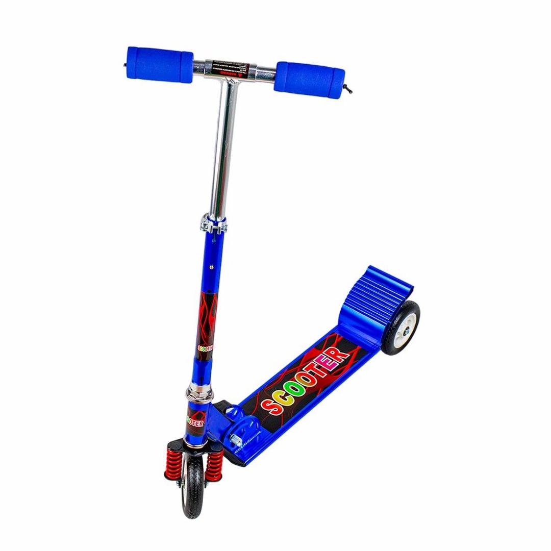 سكوتر اطفال قابل للطي المونيوم - ازرق - 232B