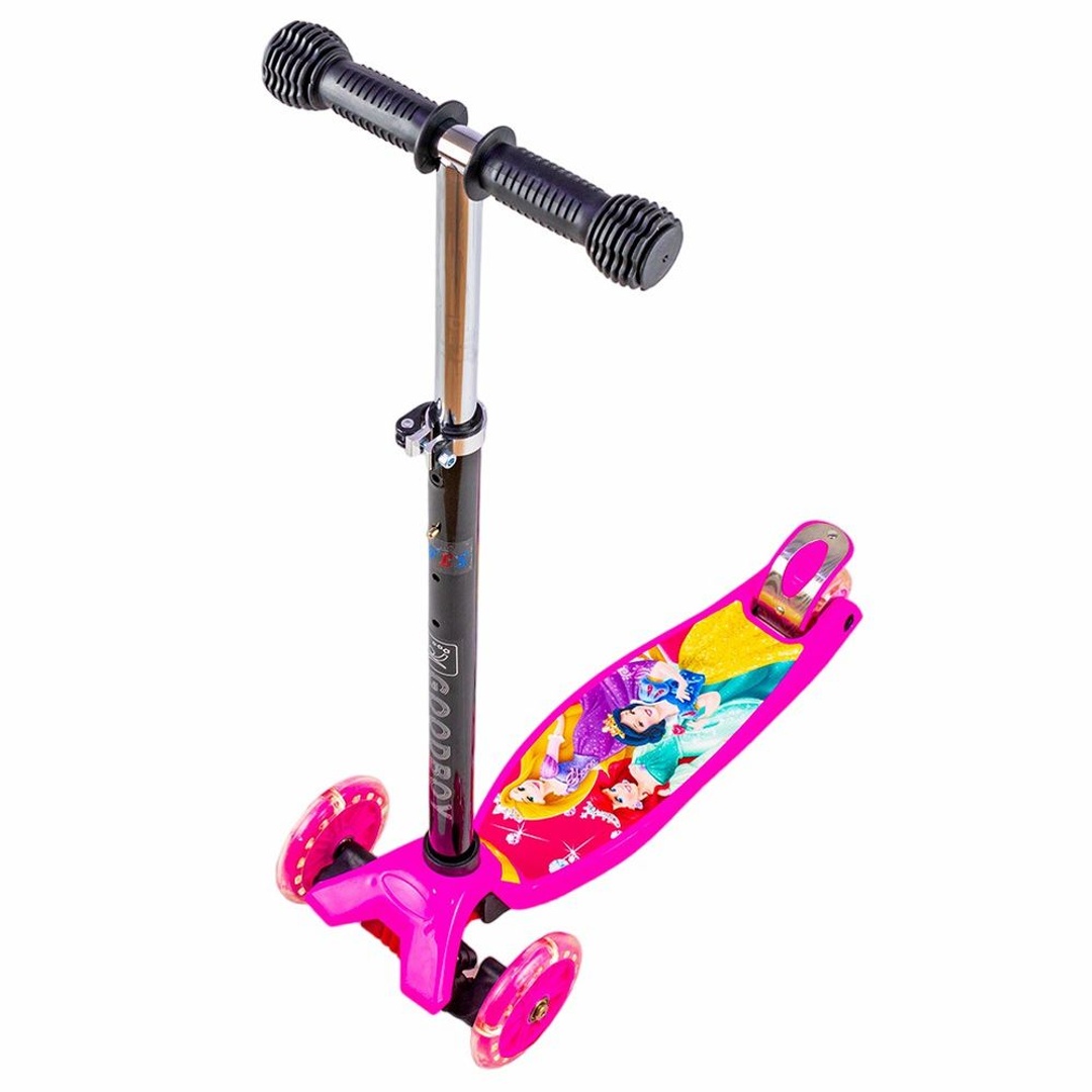 سكوتر اطفال قابل للطي - وردي - 306