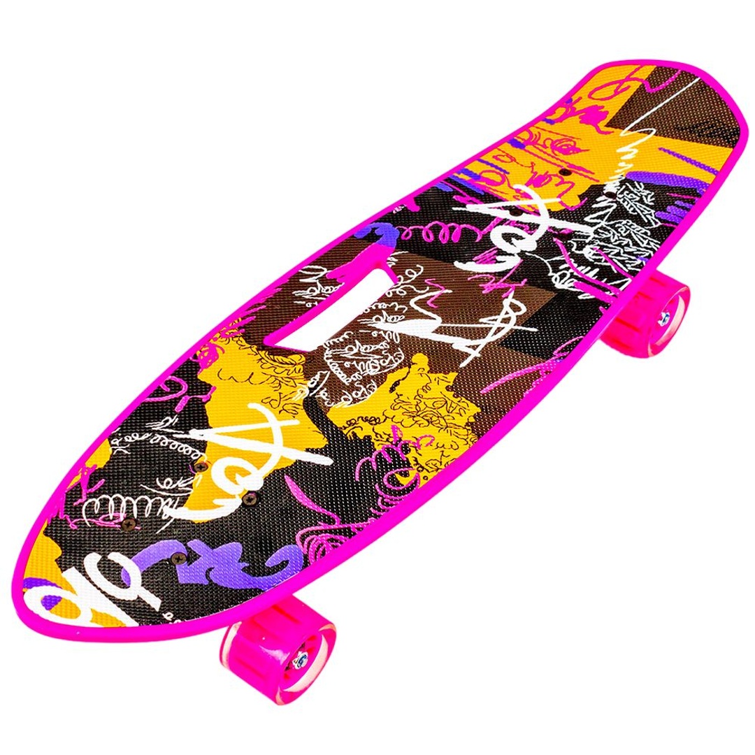 لوح تزلج للاطفال - وردي - 216